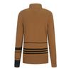 SUPERIOR Women'S Color Block Mock Turtleneck Sweater Camel (Iw0Erd30260)