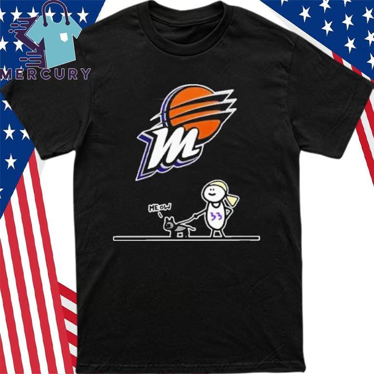 Phoenix Mercury Meow T-Shirt Unisex T-Shirt M