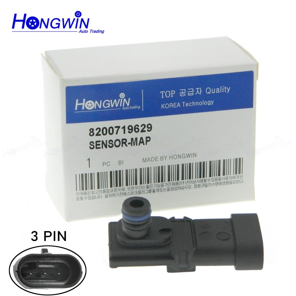 3 PCS Map + Crankshaft Camshaft Position Sensor 8200033686 7700103069 8200719629 For Renault Clio Megane Kangoo Scenic Laguna