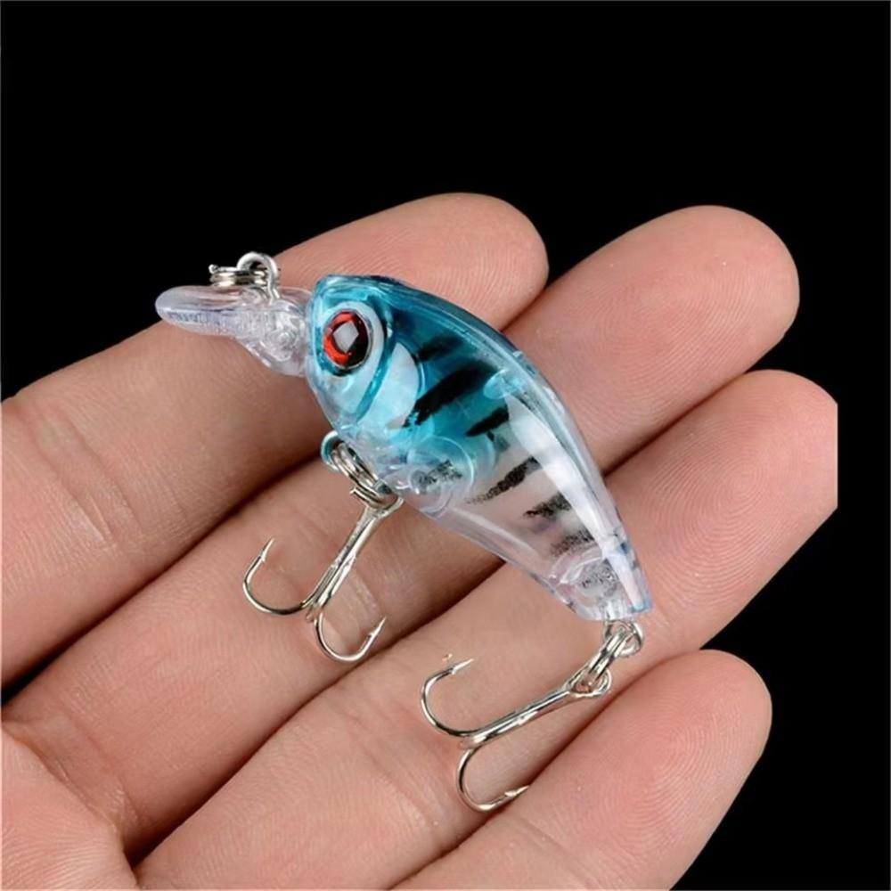 8Pcs/Box Micro Hard Bait Fishing Lure Floating Topwater Fishing Bait  Saltwater Fishing
