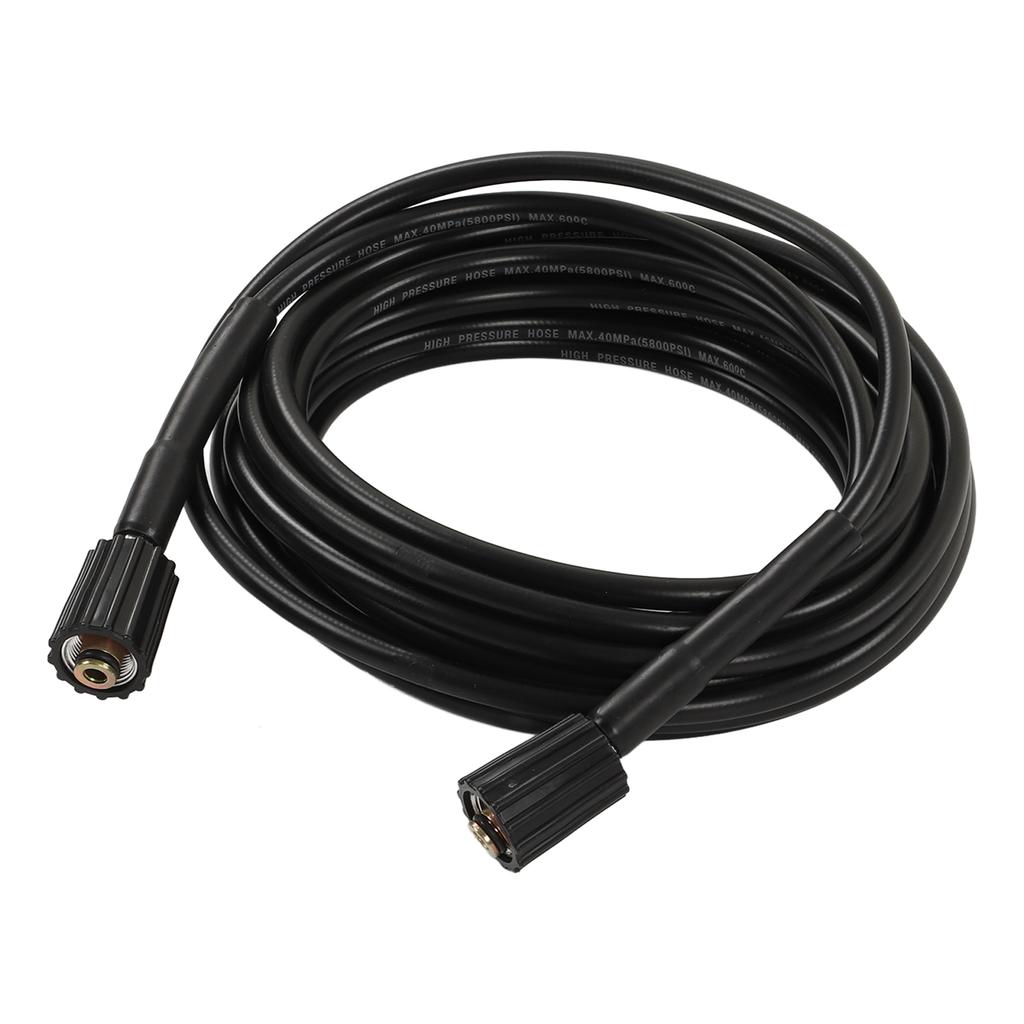 9m High Pressure Washer Hose Car Wash Hose Explosion Proof PVC Rubber Water Cleaning Extension Pipe