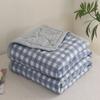 Pattern Lattice Water Wash Cotton Bedding Summer Air Conditioning Blanket Quilt