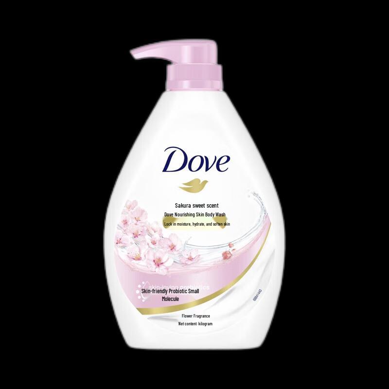 DOVE Cherry Blossom Nourishing Shower Milk & Body Lotion Set