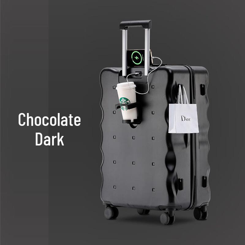 Li Shen Large Capacity Zipper Trolley Luggage