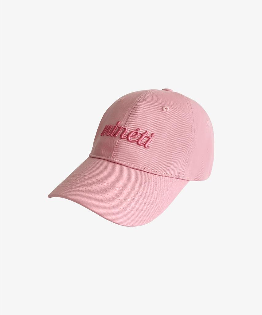 Mineti Small Head Cotton Lettering Ball Cap Y 10425 Mt