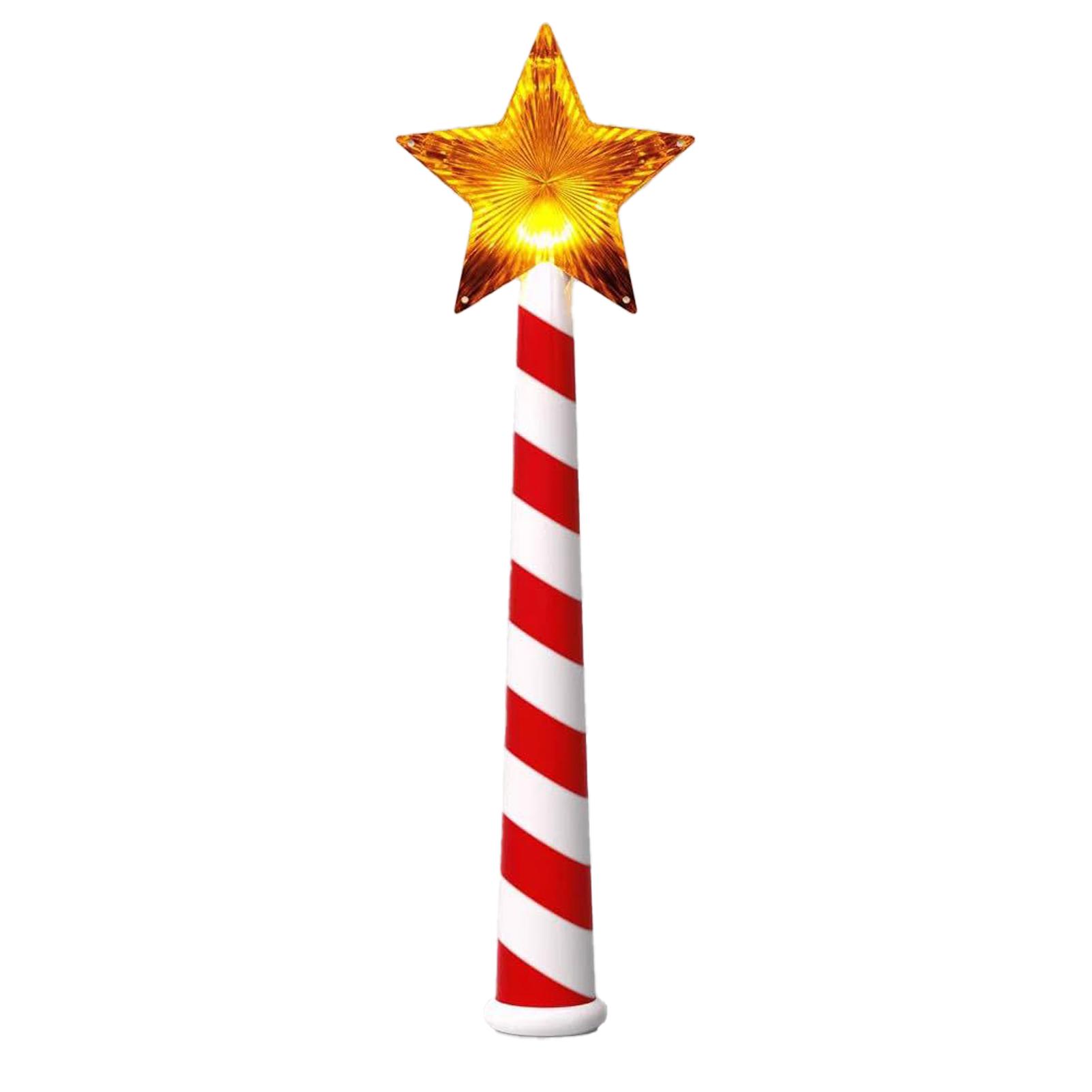 ABS USB Interface Makes Christmas Tree Sparkle Magical Wand Light For Christmas Tree Decorating Sturdy And Reusable