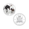 Aanimal coins, rare African animals, tigers, pandas, silver metal commemorative coins, commemorative medals, gifts