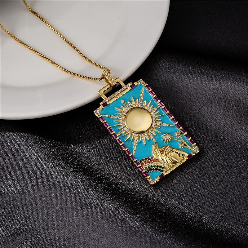 Fashion Style Custom Jewelry Gold Plated Designer Enamel Charms Pendant