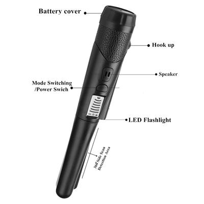 Detector de Metales de Mano Barra de Posicionamiento Detector Impermeable GP-pointer Búsqueda de 360 Grados Subterránea para Monedas de Metal Oro