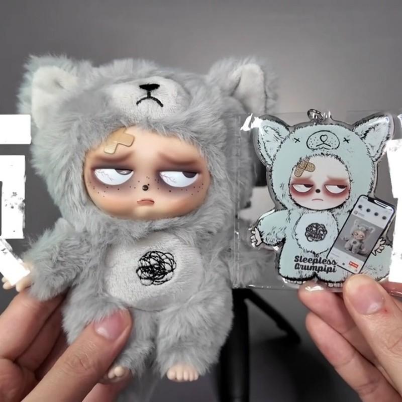 Sleepless Grumpipi Series Blind Box Vinyl Cute Doll Action Figure Kawaii Lovely Dolls Mystery Box Surprise Bag Pendant Decor Toy