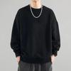 Autumn Winter Sweatshirts for Men Loose Round Neck Pullovers Long-sleeved Bottoming Shirts for Versatile Trendy Tops Hoodies