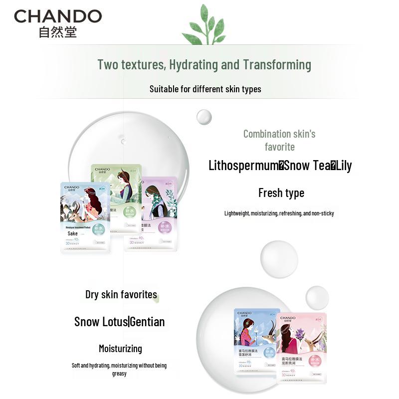 CHANDO Himalayan Plant Facial Mask Set