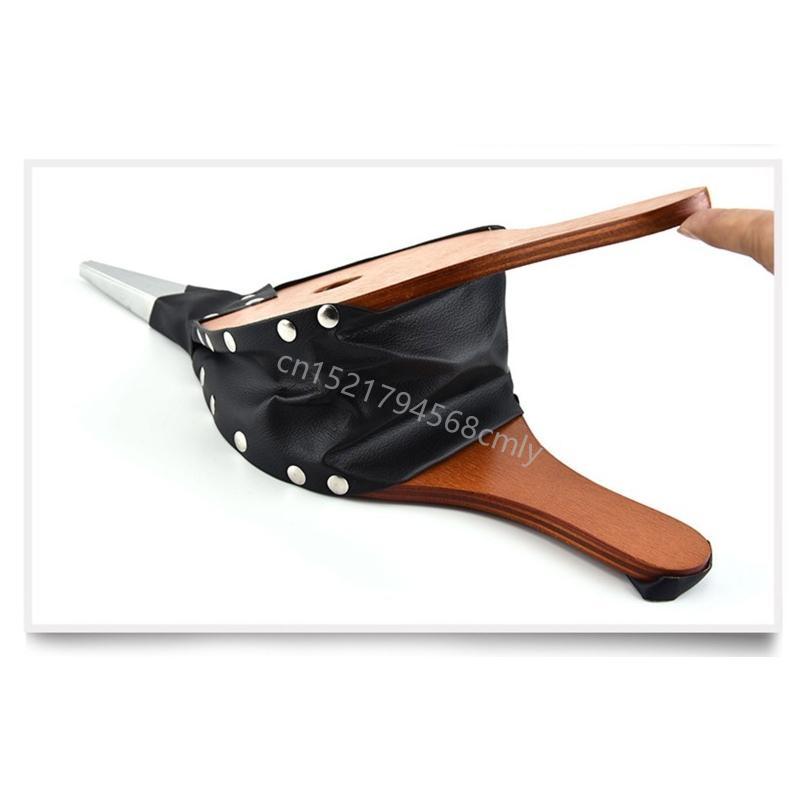 Home Fireplace Tools Manual Hand Bellows For Outdoor Wooden Bellow Air Blower BBQ Camping Fireplace Wall Decoration 6XDE China Mainland