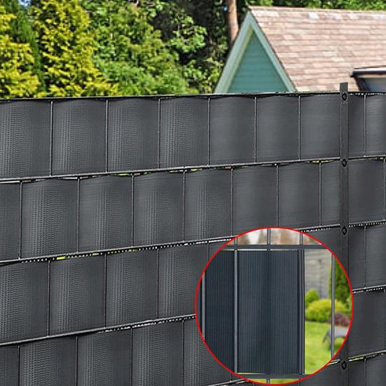 Klip na stínicí síť Klipy pro montáž stínicí sítě na plot Stínicí proužky pro rohože s dvojitou tyčí Zahradní a plotová stínicí síť