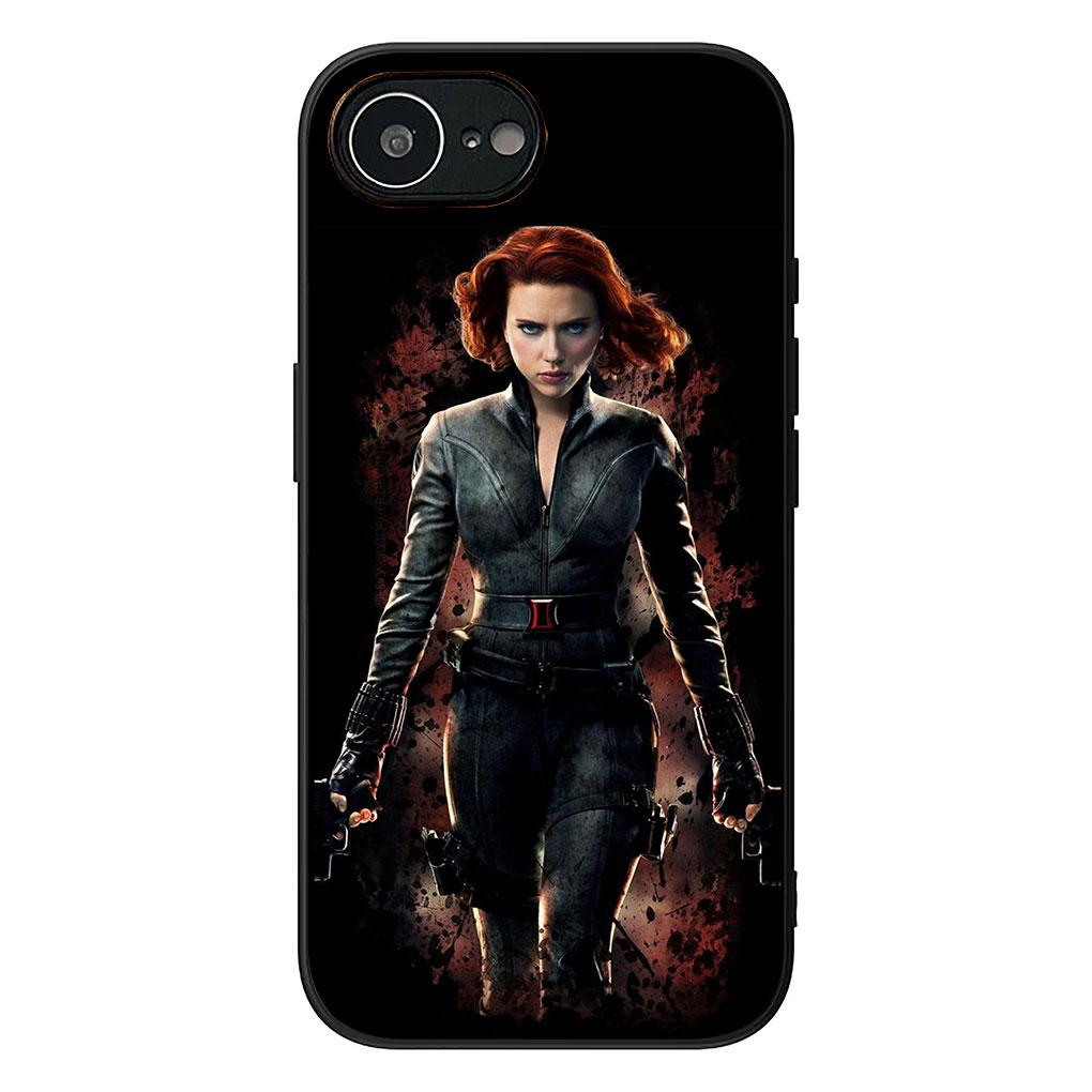 Comics Marvel Black Widow Casing Phone Cover for Huawei P30 P20 Mate 10 20 Lite Pro Y7 Y8S Y9A Y9 Prime P Smart 2019 Soft Case