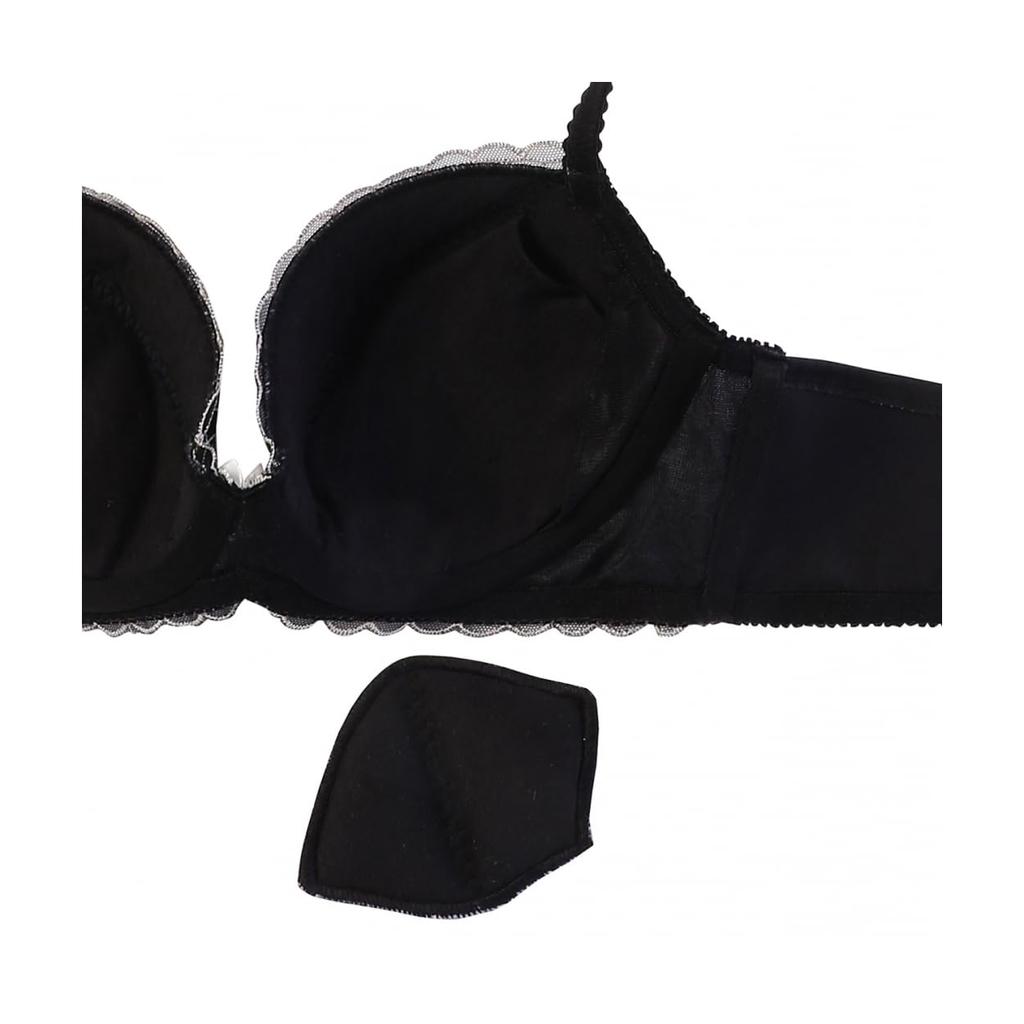Triumph Web Exclusive Smooth Bra Panty Sexy M014 Size B80L & Set, Women's Underwear, (Black),