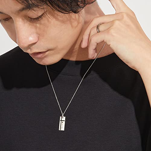 Lara Christie Noble Cross Necklace [BLACK LABEL] Cp3051-b