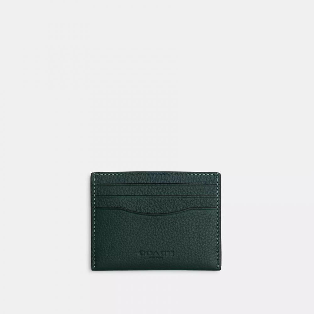 Coach Slim Id Card Case Black