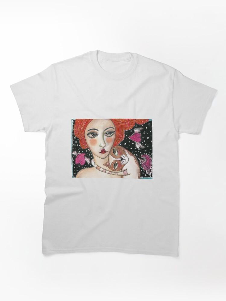 She and Her Cat Me & Mrs. Jones Classic Unisex T-Shirt