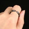 925 Silver Men's Ancient Spearhead Open Ring Handmade Trendy Index Finger Accessory