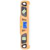 High Accuracy Magnetic Spirit Level Levelling Instrument Mini Digital Protractor for Home Decoration Garden WorkOrange