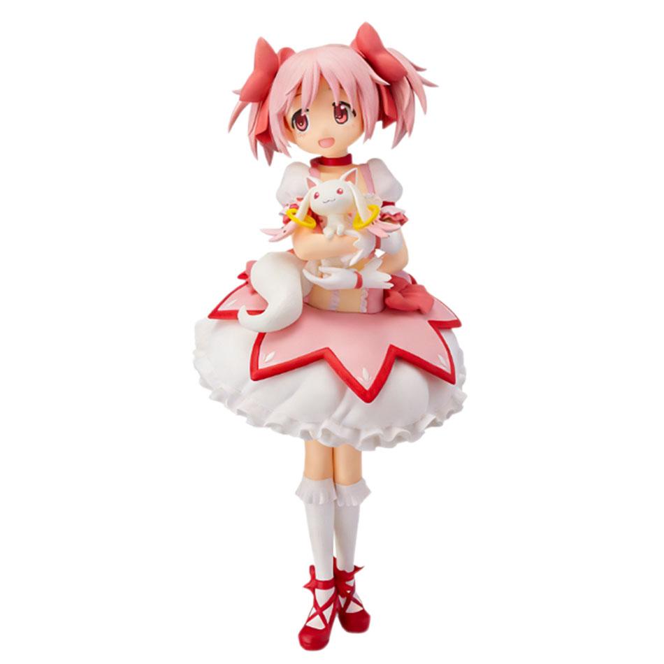 Anime Magikano 18cm Puella Magi Madoka Magica Madoka Kaname Magical Girl Model PVC Articulated Figure Cute Birthday Gift