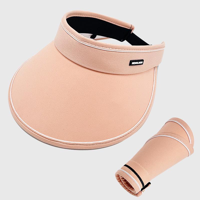 

Солнцезащитная шляпа-цилиндр для женщин с высококачественным солнцезащитным козырьком, прохладная шляпа от солнца, однотонная, простая, повседневная, универсальная солнцезащитная шляпа M（56-58cm）