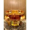 Gold Sand Ceramic Incense Burner for Offerings - God of Wealth Incense Holder, Attracts Wealth & Treasures
