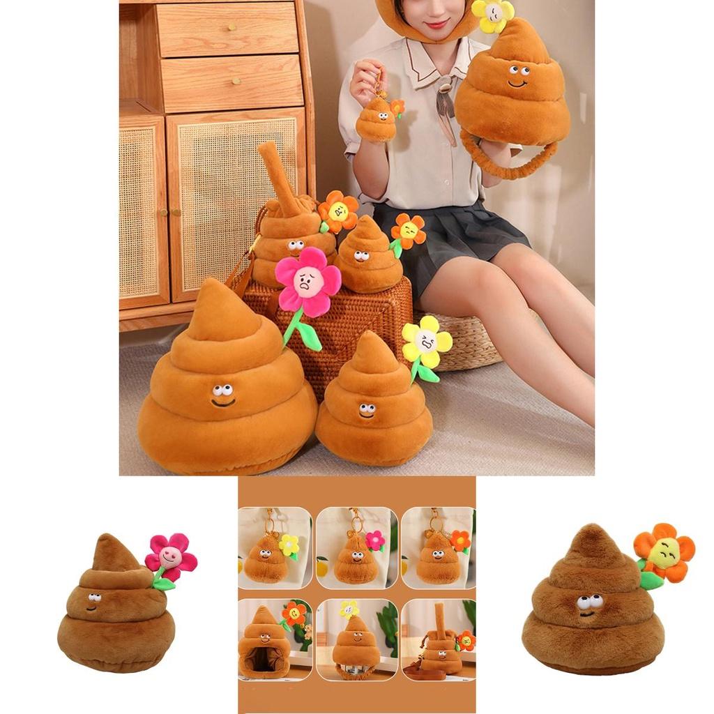 Bibear Authentic Prank Poop Plush Toy Funny And Creative Stuffed Teddy Bear