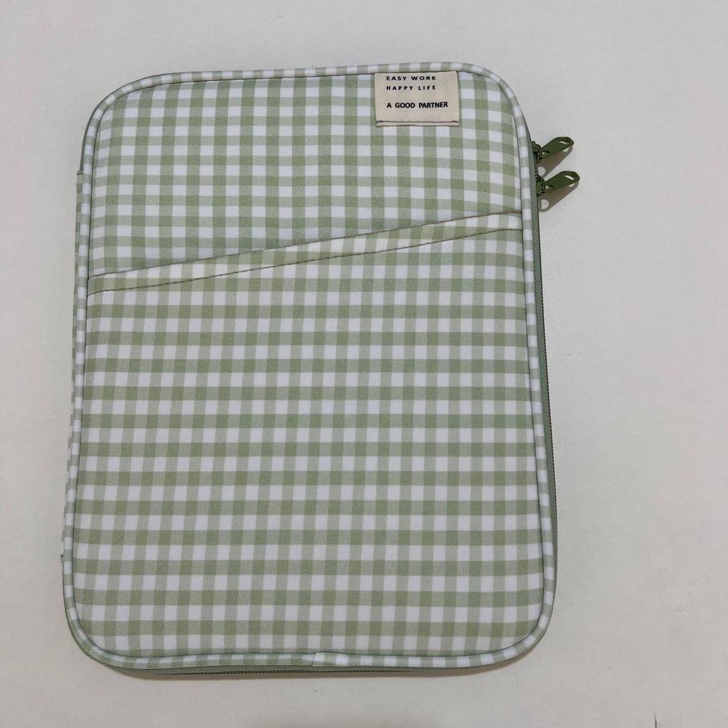 Livework Plaid iPad/Tablet Bag for MacBook 13-Inch Notebook