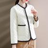 Small Fragrance Style Lightweight Padded Jacket for Mothers