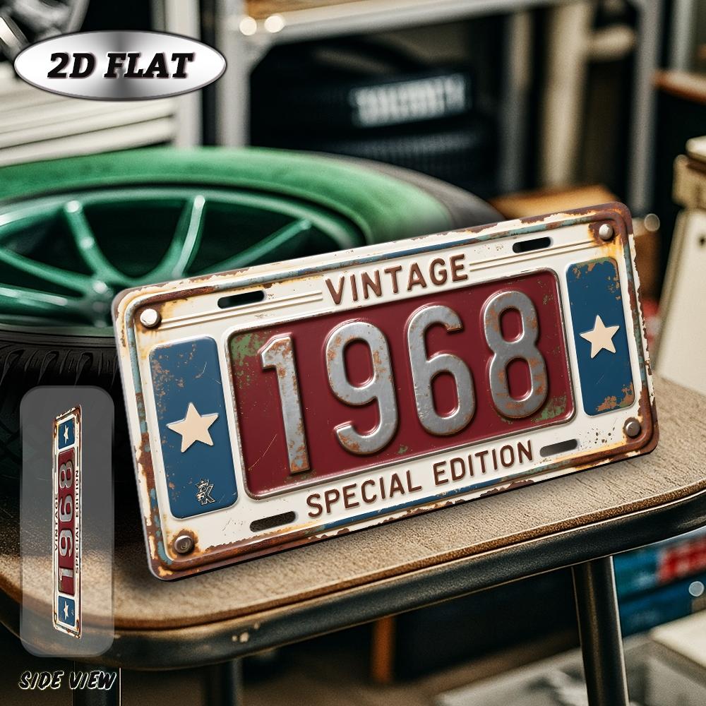 

Vintage Special Edition Aluminum Tin Sign Wall Art Decor for Garage Bar Man Cave D Flat Printing Metal Poster 15x30cm(5.9x7.8inch)