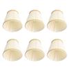 6Pcs Small Lamp Shade Clip On Drum Lampshade Cloth for Chandelier Candle Bulbs Lighting Accessories