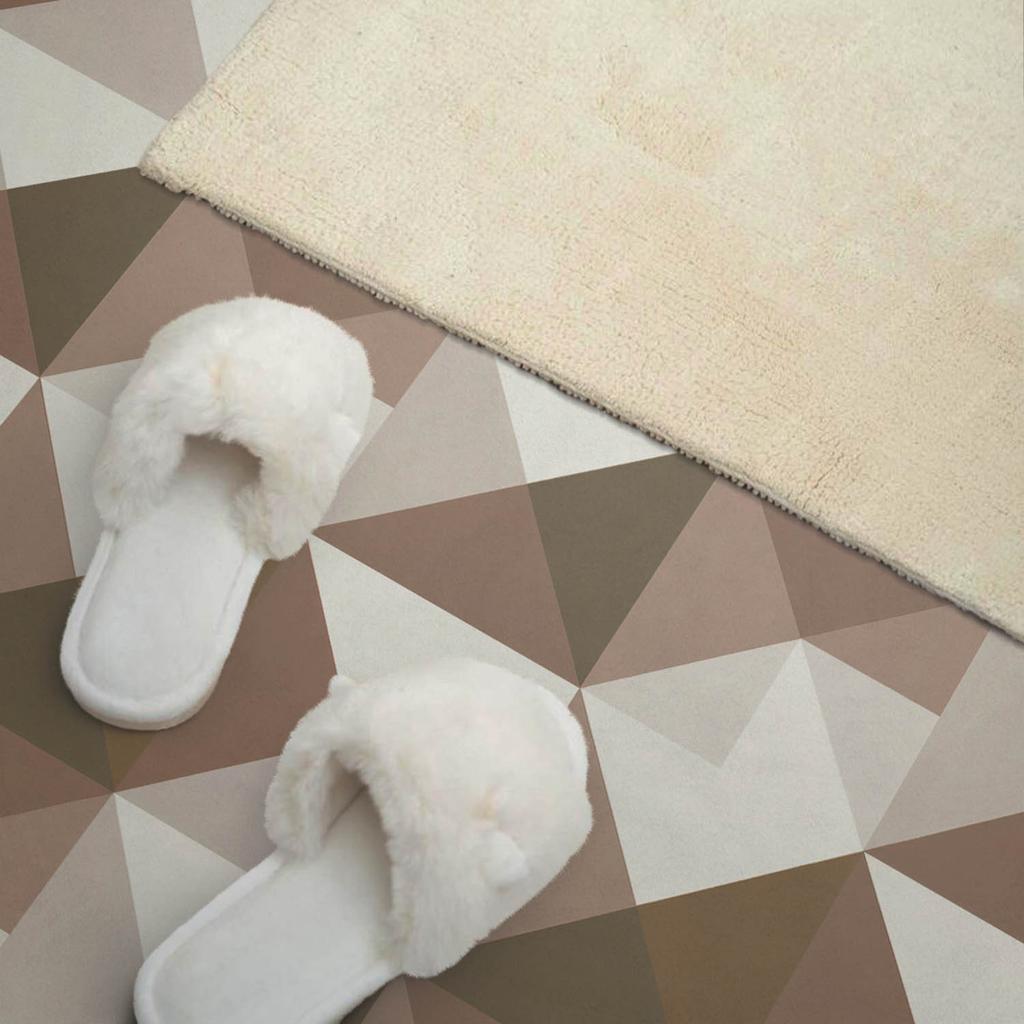 Winylowy Panel Ozdobny Z Grafiką Do Kuchni Lub Łazienki 120X60 Cm Geometria W Trójkątach