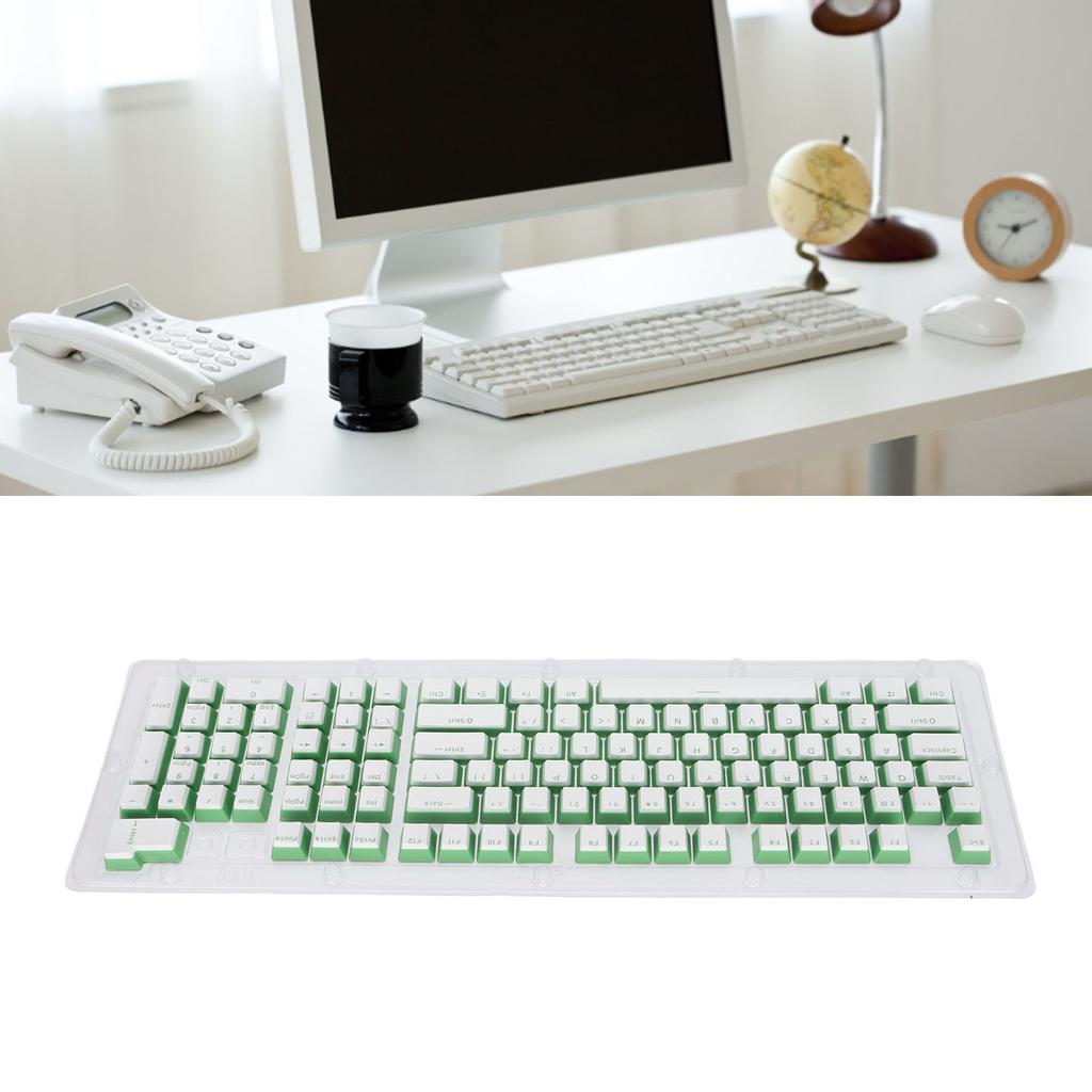 Keyboard Keycaps 110 Keys FOS Step Wear Resistant OEM Height Ergonomic Design Computer Accessories