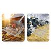 Extended Handle Poultry Sifting Shovel MultiPurpose Cleaning Tool Litter Scooper for Chicken Coops and Pet Waste Removal