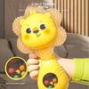 Interactive Music Teether Rattle Toy Chewable Hand Cranked Bell Toys Birthday Gifts