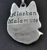 Alaskan Malamute - Dog necklace, unique jewellery for the dog fan, unique adder pendant by Art-Dog brand
