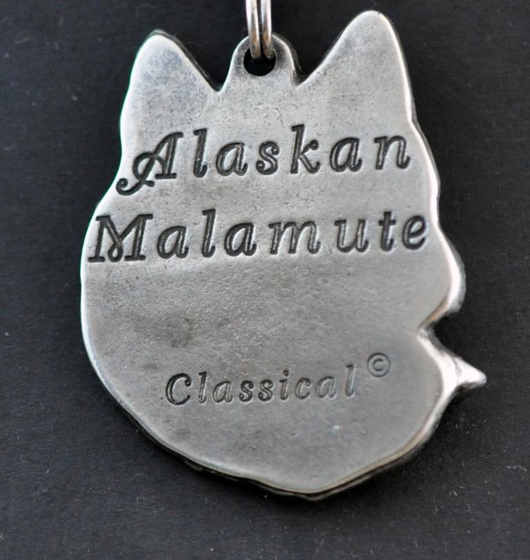 Alaskan Malamute - Dog necklace, unique jewellery for the dog fan, unique adder pendant by Art-Dog brand