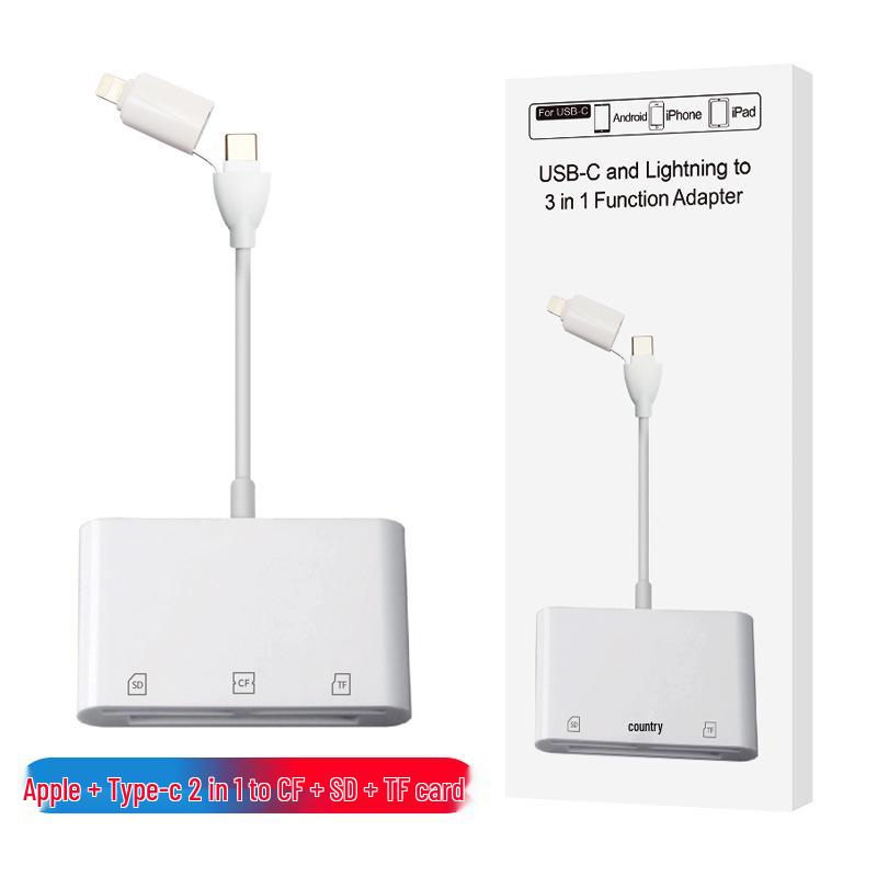 Apple Mobile Card Reader: Multi-Function Adapter for CF, SD, and TF Cards