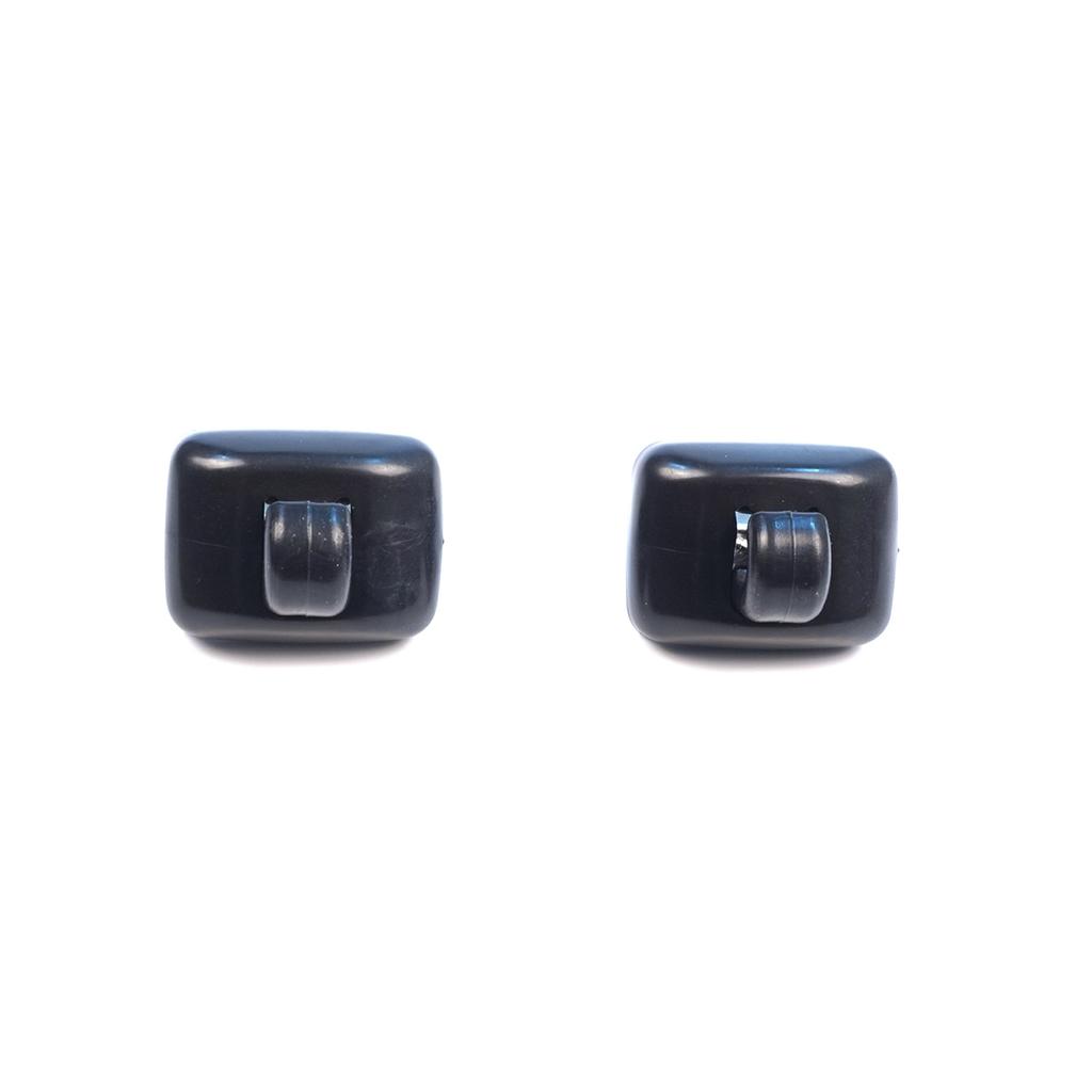 BDP1656-1 2 Pieces Sun Visor Shade Holder Hook Clips Black Color for  A1 A3 A4 B7 B8 B9 A5 A6 C6 Q2 Q3 Q5 TT Seat Exeo