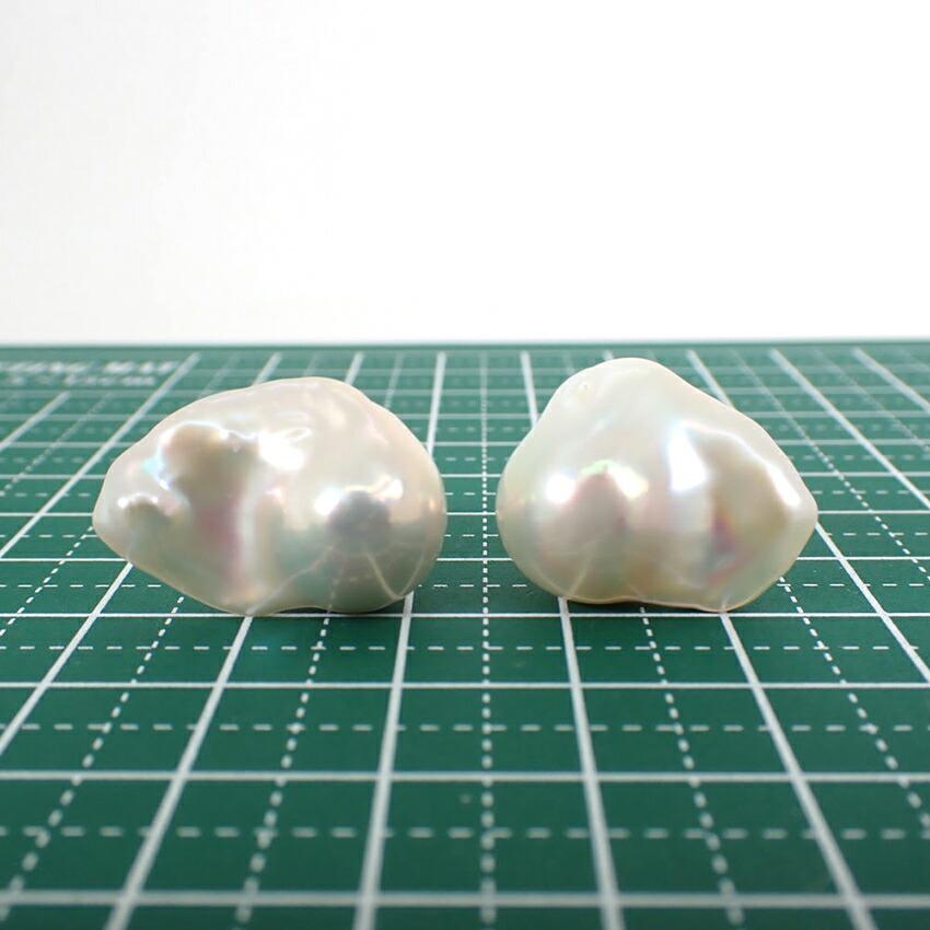 [New] Pt900 Freshwater Pearl Stud Earrings/j33-4