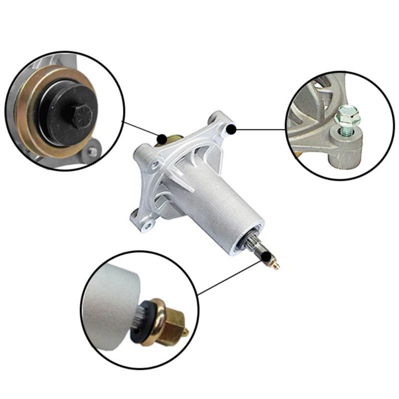 Aluminum Heavy Duty Spindle Assembly Lawnmower Part Easy Replacement for 187292 532187292 192870 532192870 539112057
