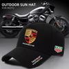 For Porsche Logo 3D Hat Car MOTO GP Racing F1 Car Duck Tongue Cap Baseball Cap Hat Adjustable Casual Trucket Hat Accessories