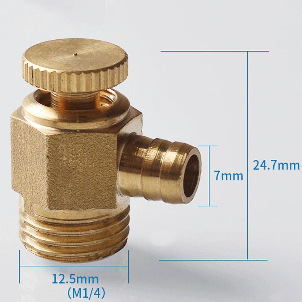 BSPP 1/8" 1/4" 3/8" 1/2" Vnější závit BSPP Ruční odvzdušňovací ventil Bezpečnostní ventil Větrací tryska Vytápění Větrání