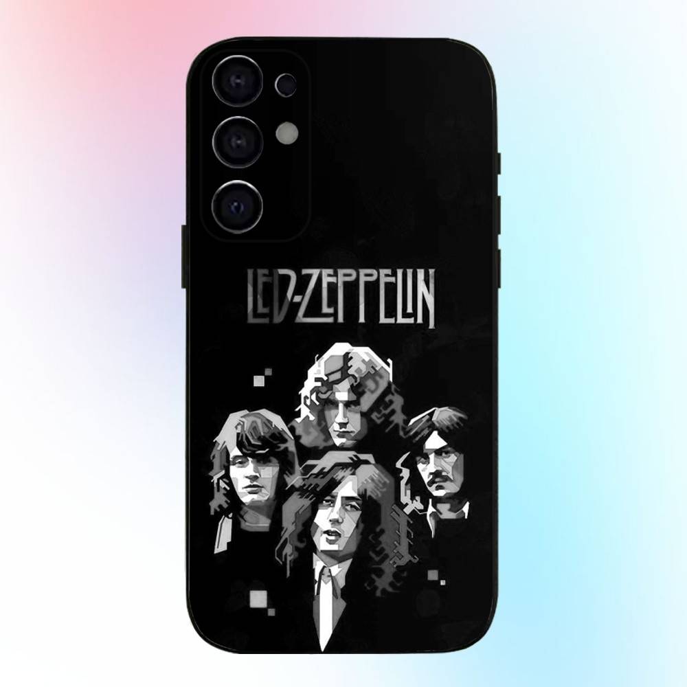 Rock L-Led Z-Zeppelin Band Phone Case For Samsung S25,S24,S21,S22,S23,S30,Ultra,S20,Plus,Fe,Lite,Note,10,9,5G Black Cover