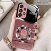Fioletowy Czterolistny Koniczyna Dla Samsung S8 S9 S10 20 U ltra S21 Pro S22 Plus S23 FE S24 Ultra S25 Edge S25Ultra Szklane Etui na Telefon