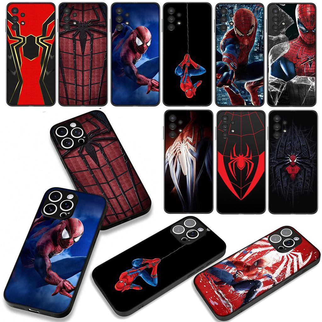 Cover for Xiaomi Redmi Note 11 15 8 9 10 Pro Plus A5 9A 9T 10A 10C 9C NFC 15C 8T Casing Phone Case Spider Man Marvel Spiderman