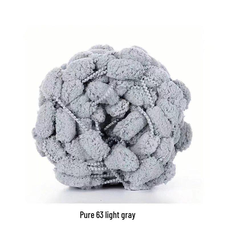 Dickes Woll-Perlgarn für handgestrickte Sofa- und Autositzkissen