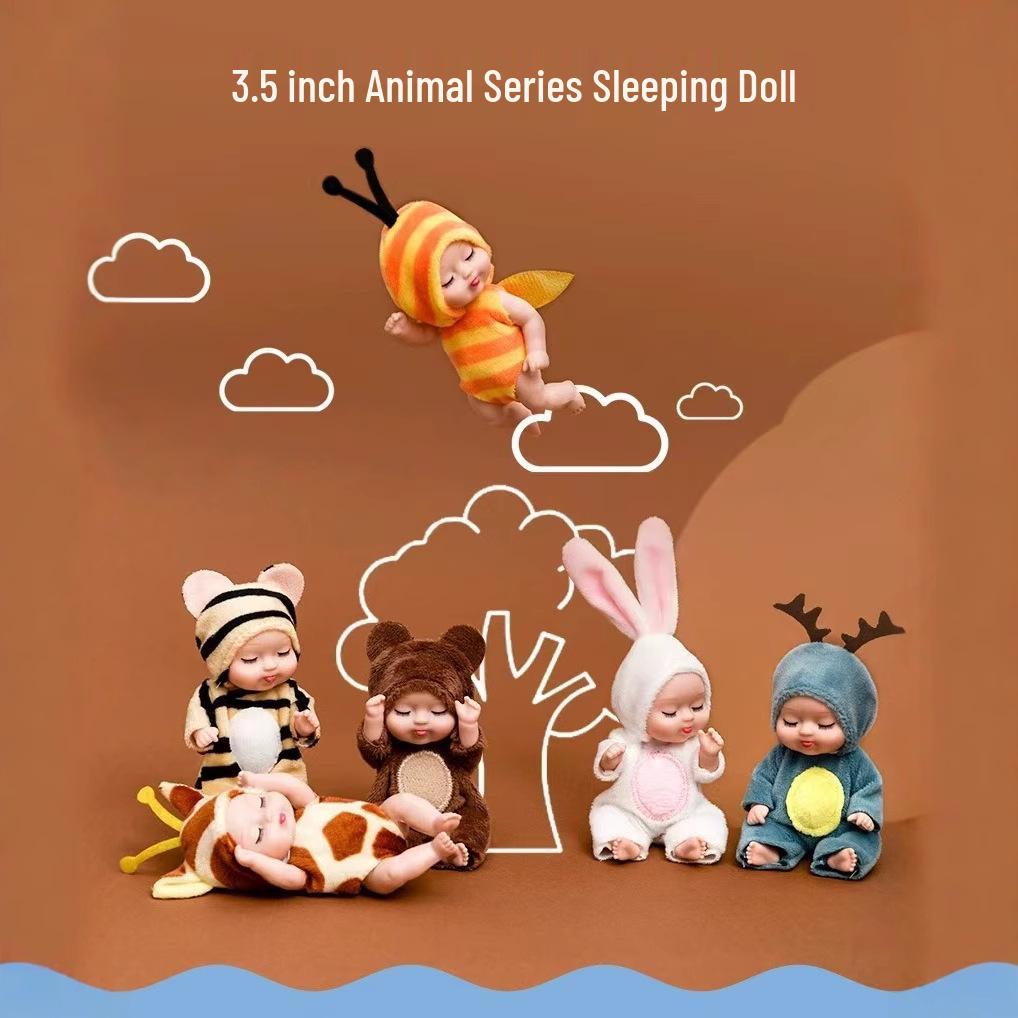 5-Inch Lifelike Sleeping Reborn Baby Doll